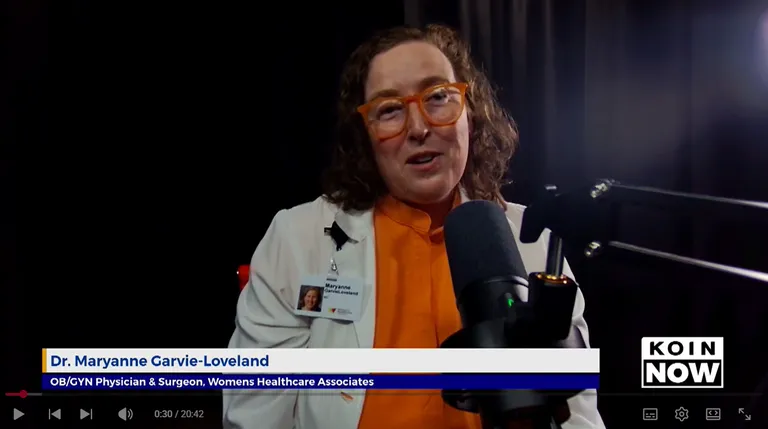Dr. Maryanne Garvie-Loveland talks perimenopause and menopause on KOIN Conversations