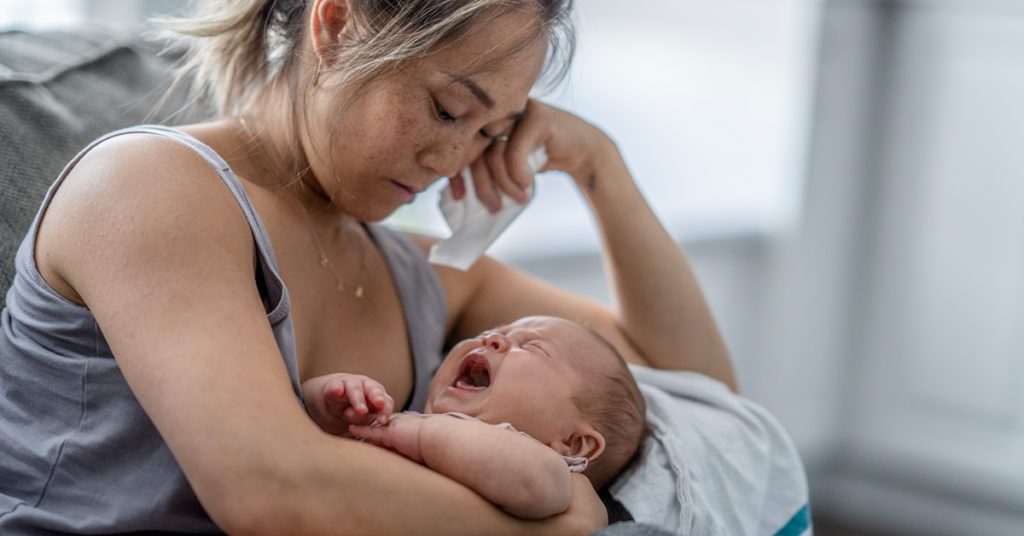 How to recognize postpartum depression symptoms and get help